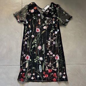 Nasty Gal The Eternal Sheer Floral Mesh Dress